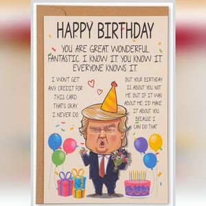 Trump Funny Birthday Card (1)